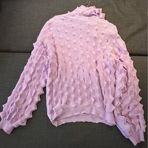 Henrik Vibskov Spike Hoodie Lavender size M